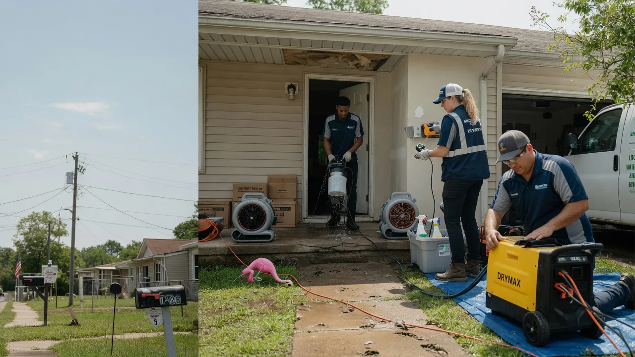 Storm Damage Water Removal in Columbia Station, OH near me